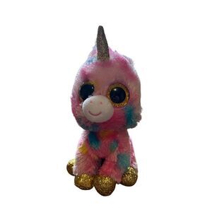 Ty Beanie Boos - FANTASIA the Multi Color Unicorn‎